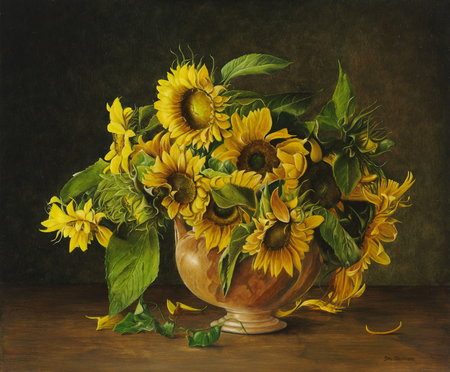 Stilleven met zonnebloemen (50 x 60cm).jpg