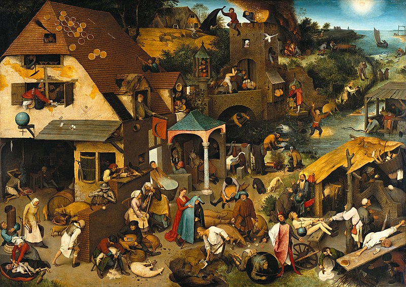 Nederlandse Spreekwoorden Pieter Bruegel de Oude 