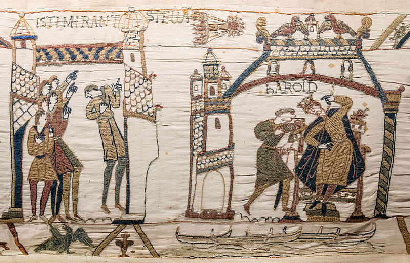Bayeux Tapestry komeet Halley en koning Harold