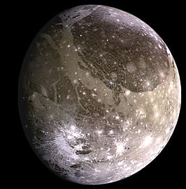 Ganymede, moon of Jupiter.
