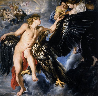 The Abduction of Ganymede, 1612, Peter Paul Rubens