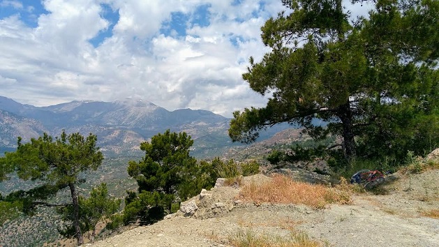 In de bergen te Kreta