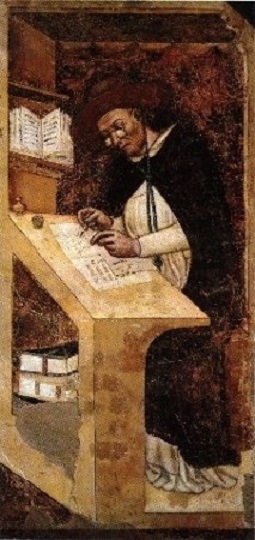 Tomasso da Modena – Portret van kardinaal Hugo de Saint-Cher