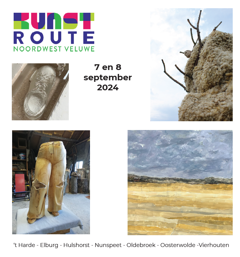 Kunstroute Noordwest Veluwe september 2026