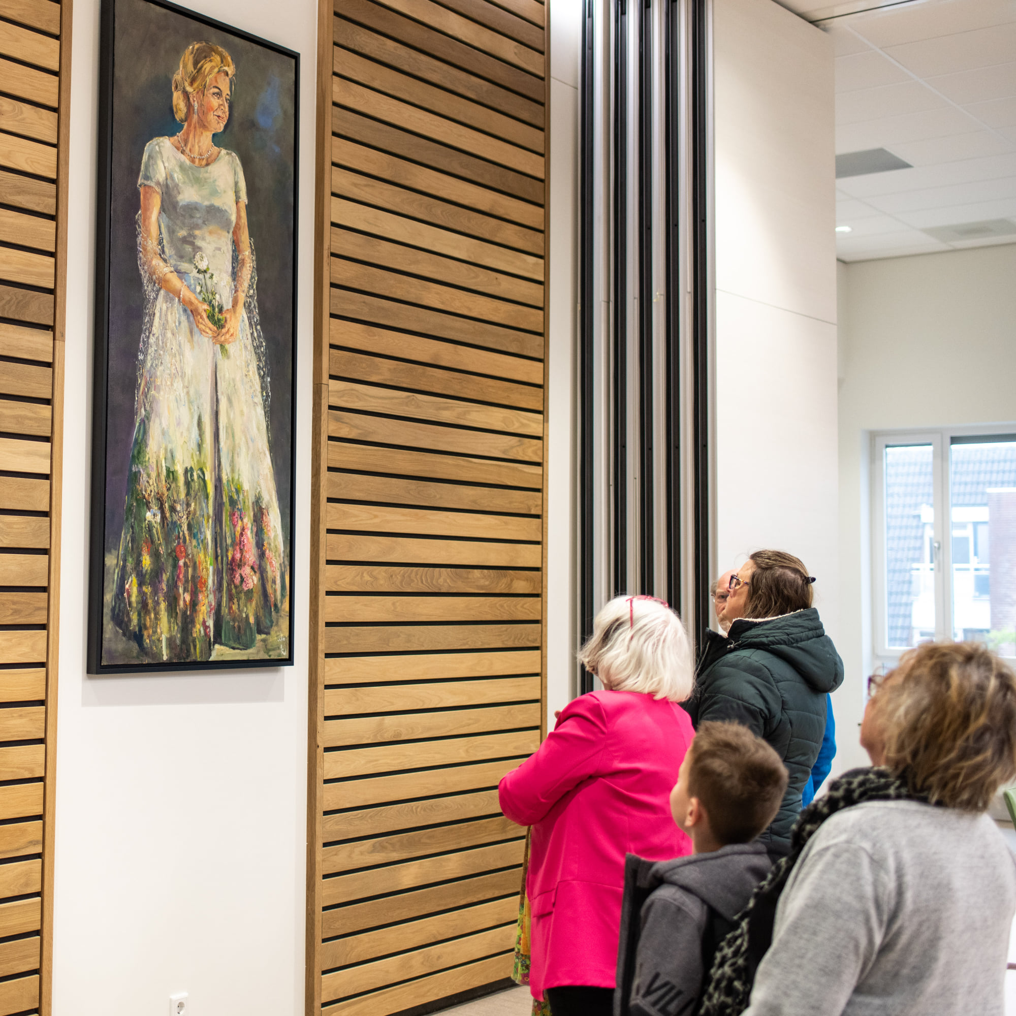 Statuurportretten koning Willem Alexander en koningin Maxima in gemeente Zundert