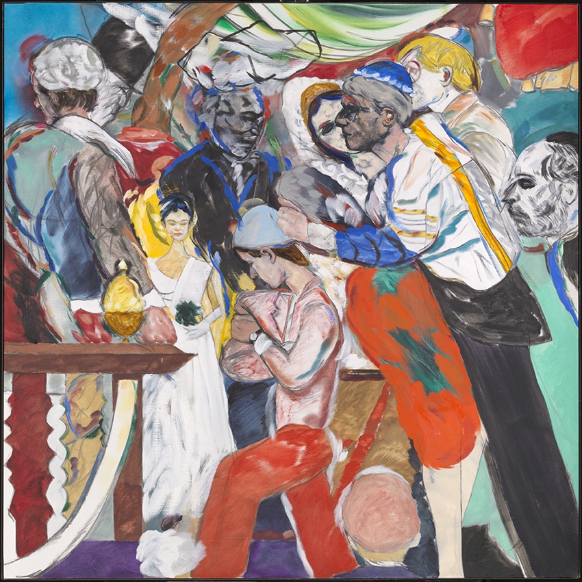 The Wedding, 1989-93, R.B. Kitaj. Tate, Presented by the artist 1993. © RB Kitaj Estate c/o PIANO NOBILE, London.Foto: Tate