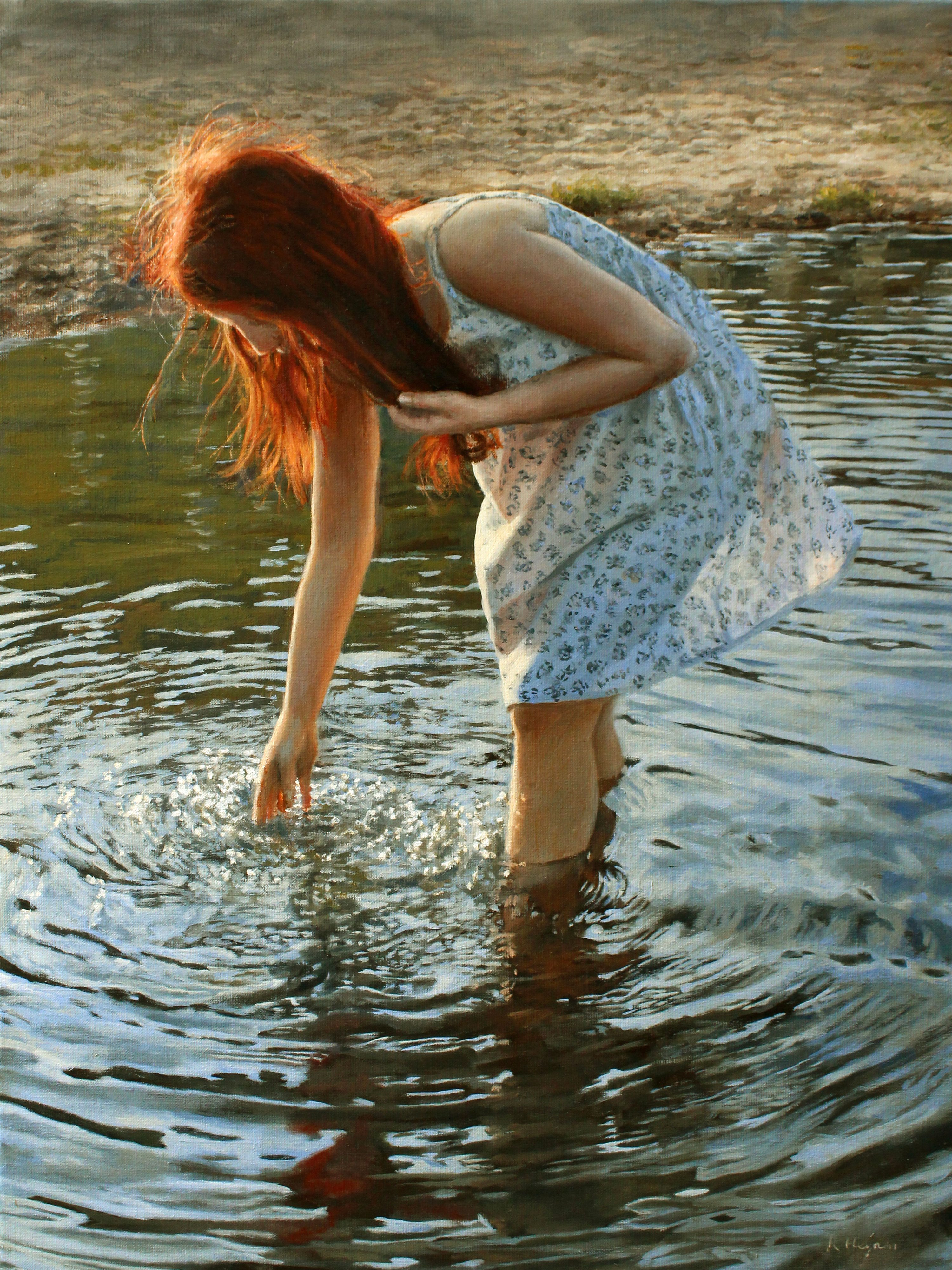 Kringen in het water — Ralf Heynen