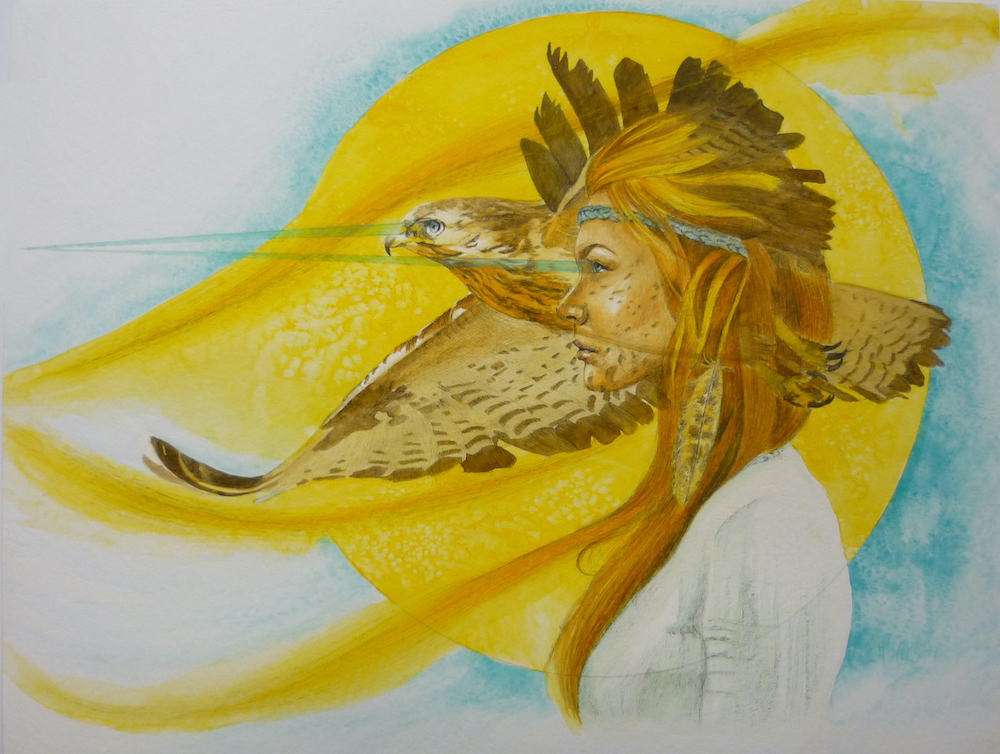 Lady of the Buzzard - Armand Wils