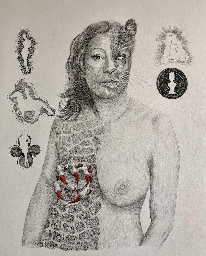 Black Jaguar Woman - Armand Wils