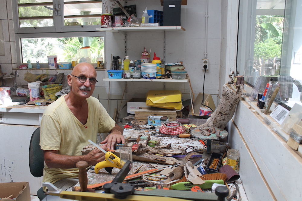 Eric Cremers aan het werk