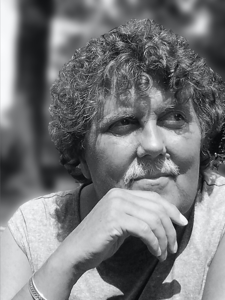 Han Overgaauw aan het werk