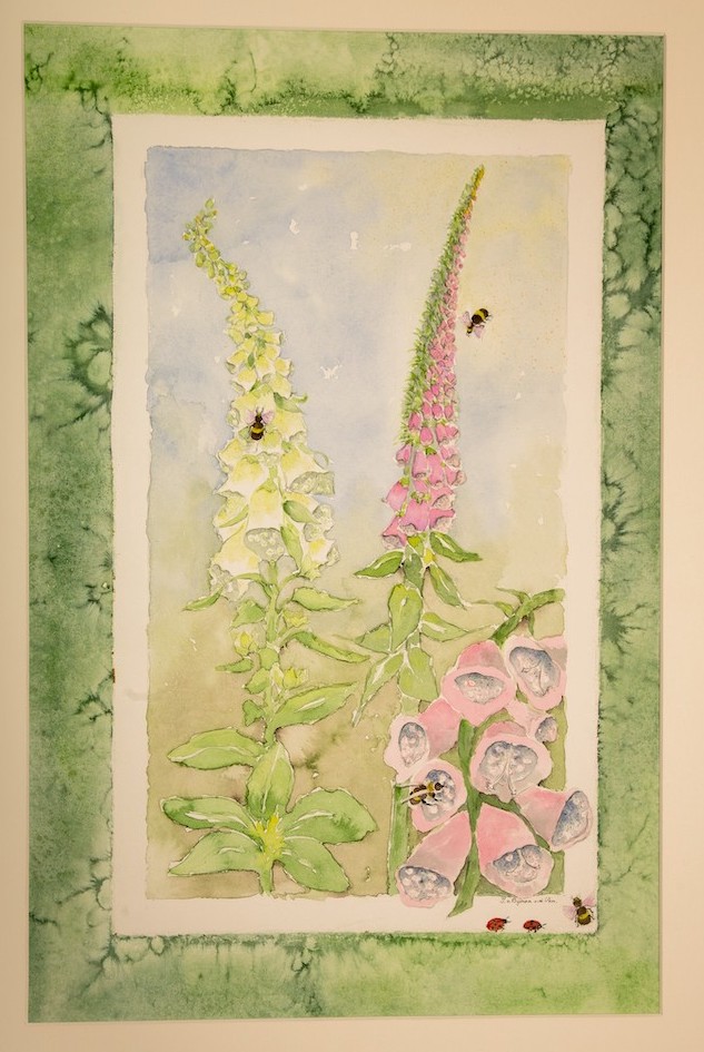 Drukbezocht vingerhoedskruid - Isabel van Bijnen