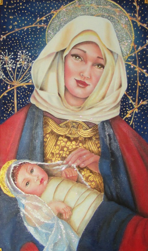 Maria met kind - Karin Starmans