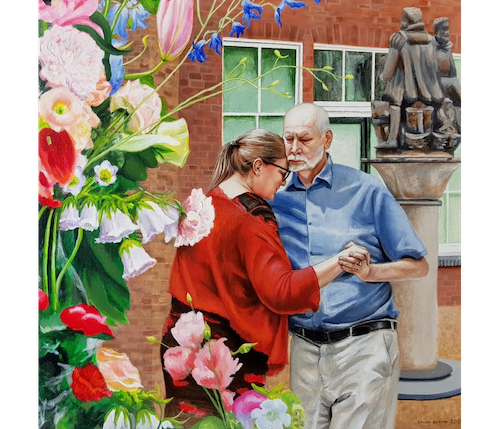 Henriette en Andrew dansen de tango - Laura Korver