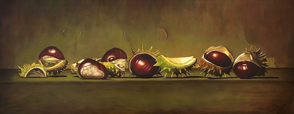 Kastanjes in groen - Lianne van der Plaat