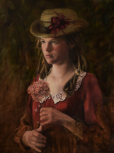 Summer’s End, 2019, olie op paneel, 90 x 70 cm - Liseth Visser