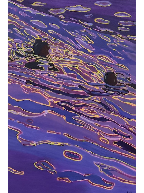 Afzwemmen - Loes van Unen-Kolmeijer