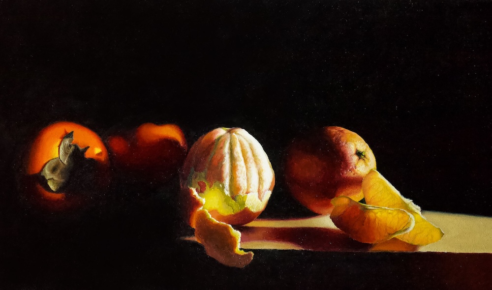 Oranges in darks - Marcel Ruben