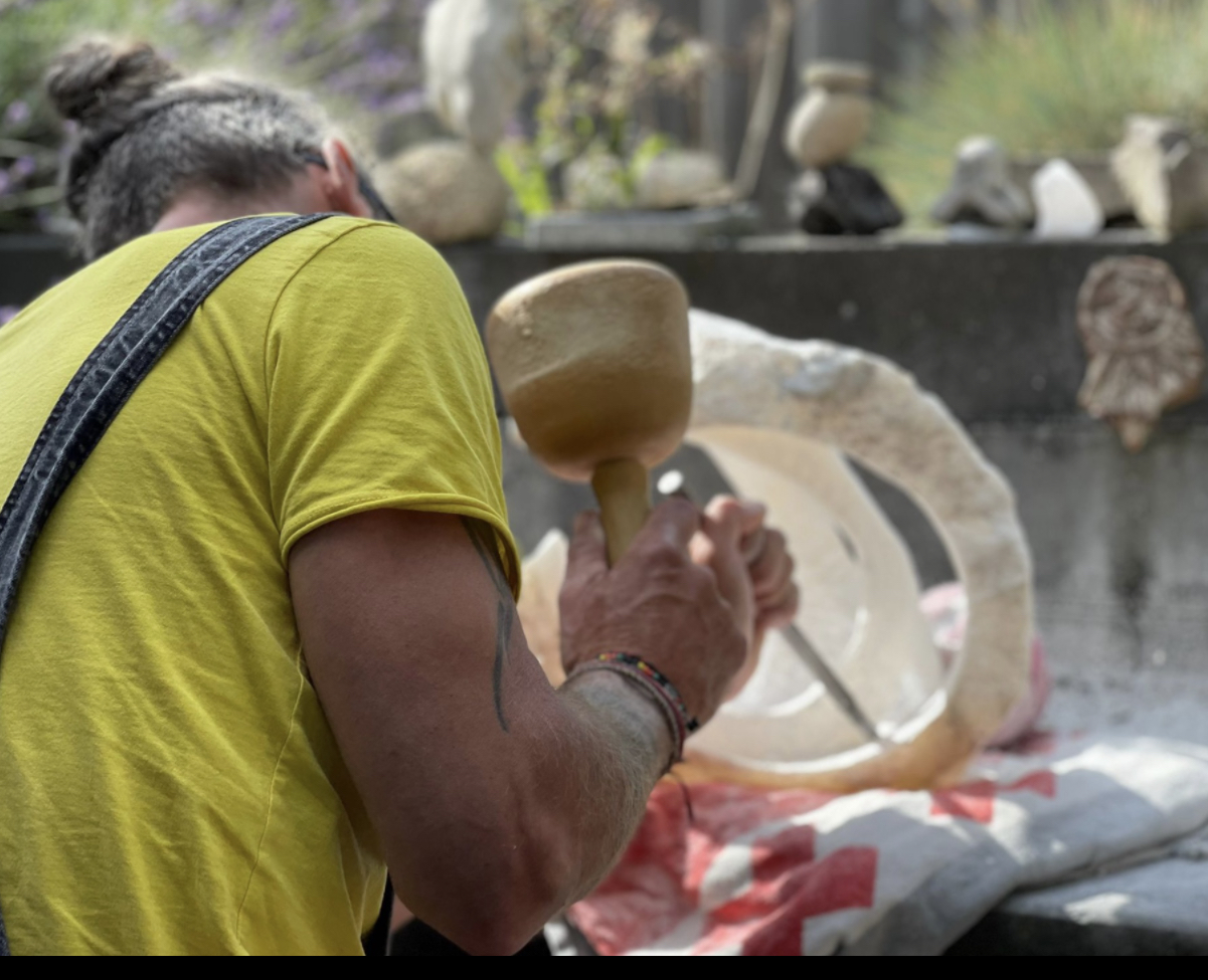 Martijn Ferwerda aan het werk