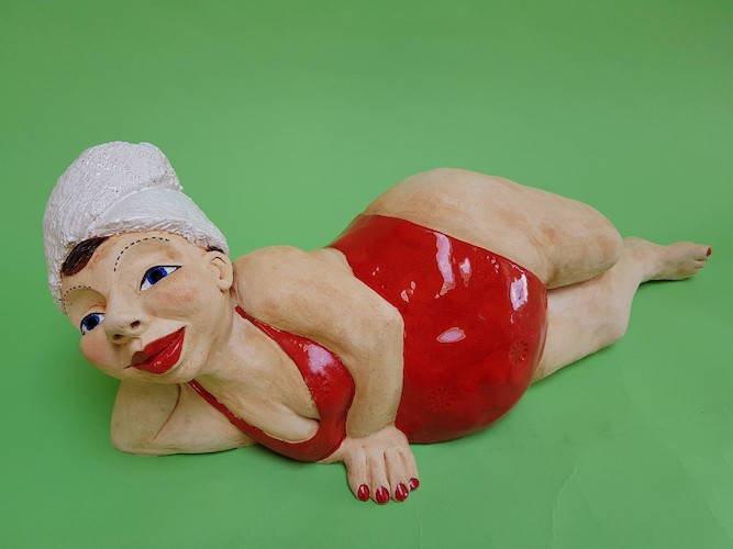Liggende Vrouw - Wenny Trepels